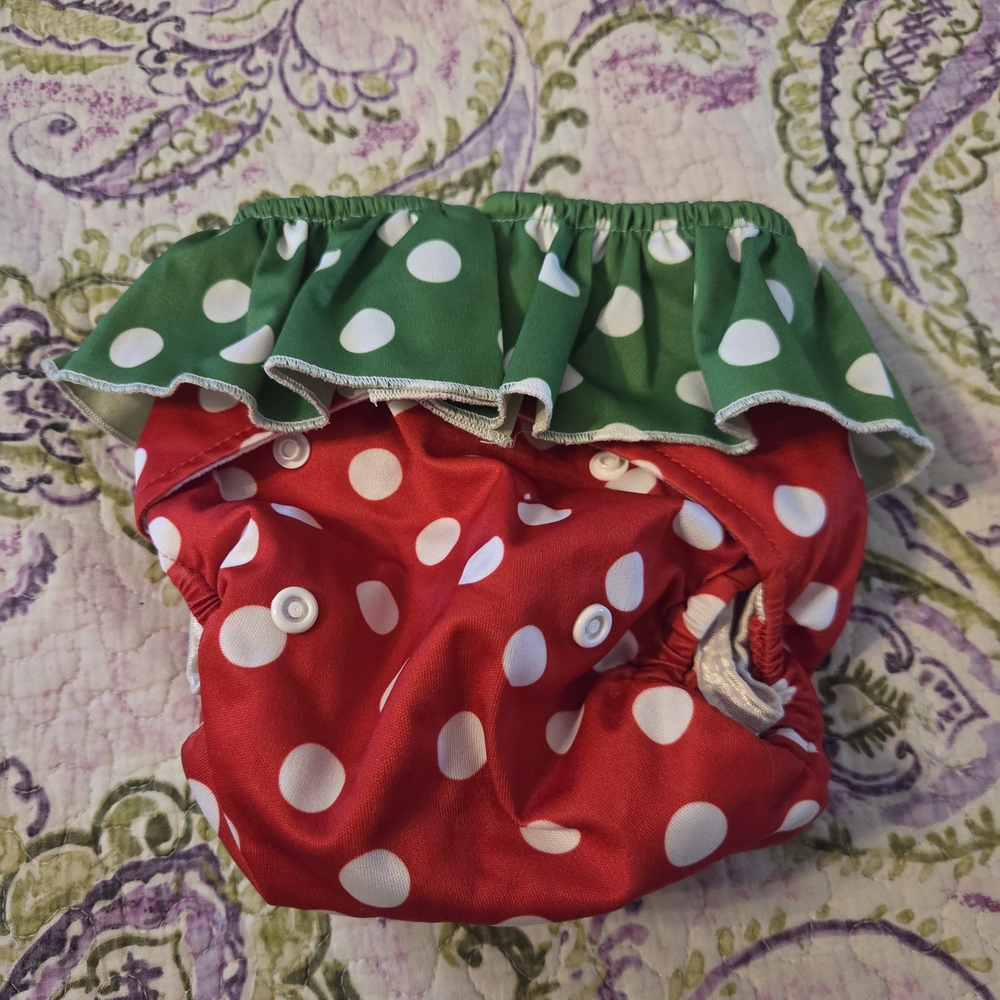 Strawberry Cloth Diaper